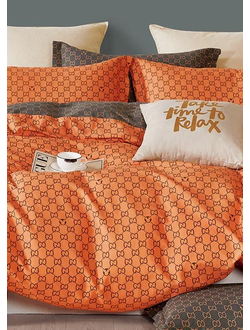 Постельное белье Cleo двуспальное сатин 175х215х1 200х220х1 70х70х2 20/805-SL