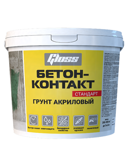Грунт Бетон-контакт стандарт 12кг "Gloss"