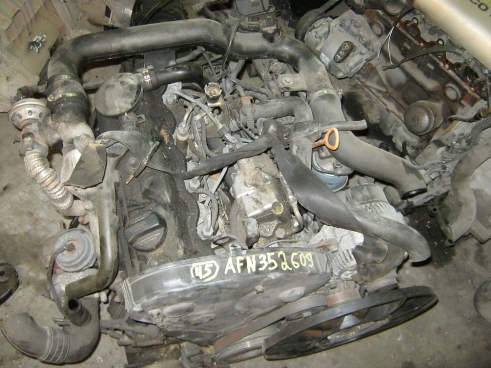 Контрактный (б у) двигатель Фольксваген Шаран 1997г AFN.1.9TDI , купить ...