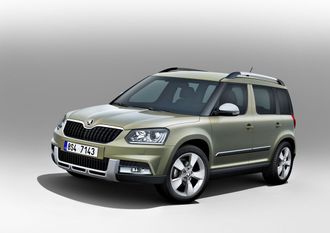 Автомобильные авточехлы для Skoda Yeti с 2013 передние спинки разные