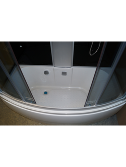 Душевая кабина Parly СN150 (150*75*215) высокий поддон, стенки черные