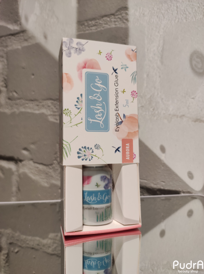 Lash&Go Клей для наращивания ресниц черного цвета «Aurora» (5 мл)