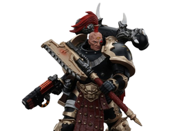Избранный Черного Легиона (Warhammer 40k) - КОЛЛЕКЦИОННАЯ ФИГУРКА 1/18 Black Legion Chosen with Plasma Pistol and Power Axe (JT00959) - JOYTOY