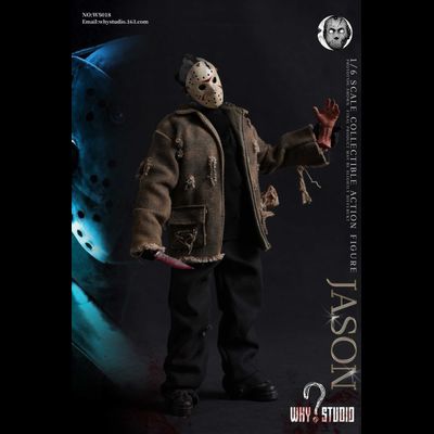 Джейсон Вурхиз (серия  "Пятница, 13-е") - Коллекционная фигурка 1/6 Jason action figure (WS018) - WHY STUDIO