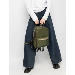 Женский кожаный рюкзак Albiate Premium gold kiwi (арт. 
3103-59)