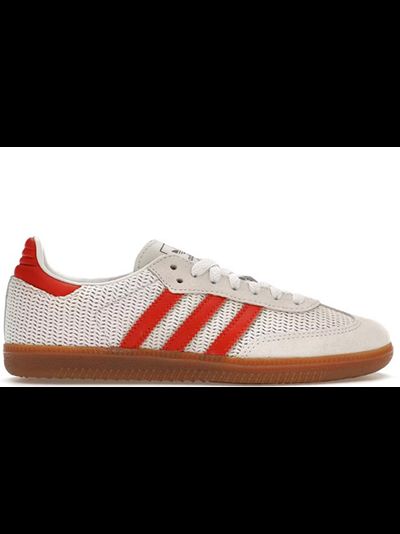 Adidas Samba OG Crystal White Preloved Red