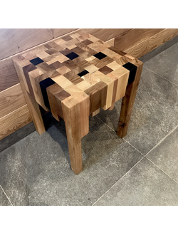 дизайнерский стул, дизайнерская мебель, необычная мебель, табурет, оригинальная мебель, спилы, брус