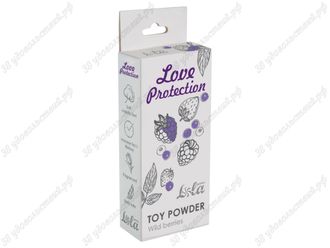 Пудра для игрушек ароматизированная Love Protection Лесные ягоды 15гр коробка