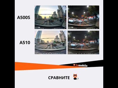 Видеорегистратор 70Mai Dash Cam A510 + Rear Cam Set (A510-1) (Black)