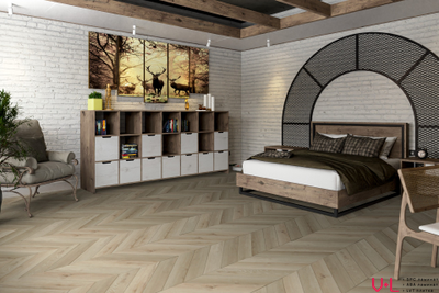 SPC ламинат Damy Floor Chevron Versailles / Версаль DF01-Ch