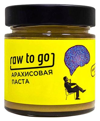 Арахисовая паста, 200г (RawToGo)