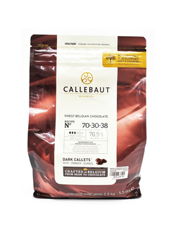 Шоколад горький 70,5%  Barry Callebaut 2,5 кг, Бельгия