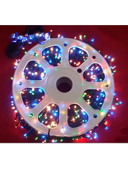Гирлянда светодиодная с контроллером 100м. "мультиколор" #100