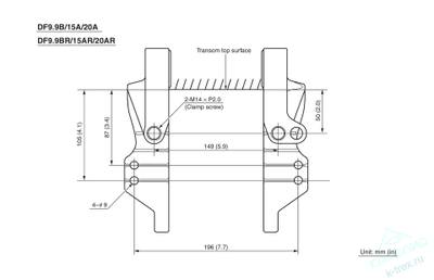 Лодочный мотор Suzuki DF9.9BS (BL)