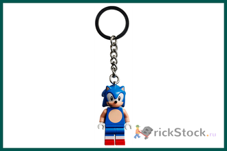 # 854239 Брелок для Ключей «Ёжик Соник» / “Sonic the Hedgehog” Key Chain (2023)