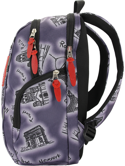 Школьный рюкзак Optimum City 2 RL, города