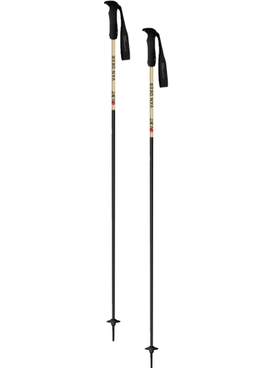Палки  PISTE CARBON sand/black