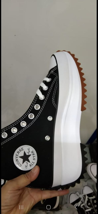 Converse run star 2025 hike rouge femme