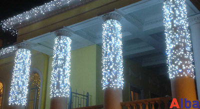 Занавес 2*1.0 м, БЕЛЫЙ ХОЛОДНЫЙ, IP65 Постоянное свечение