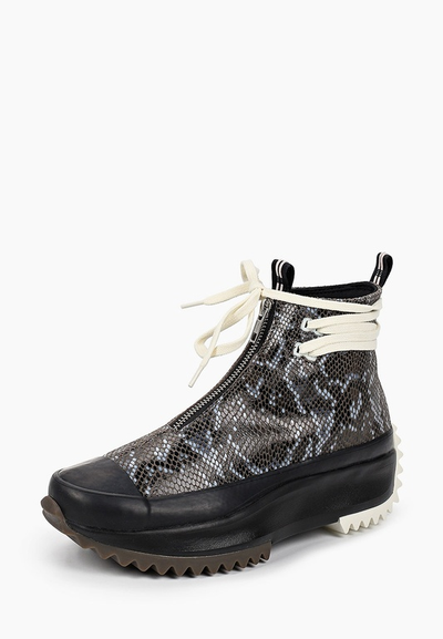 Кеды Converse черные из кожи