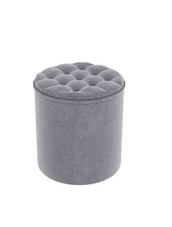 Пуф Брайтон ТК Серая (Бонмебель)