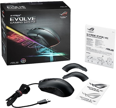 Игровая мышь ASUS P302 ROG STRIX EVOLVE Aura RGB