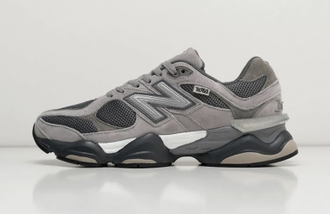 New Balance 9060 Grey (Экозамша) сбоку