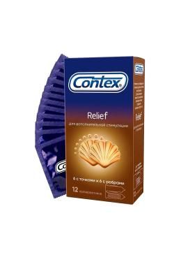 Презерватив "Contex" №12 Relief микс