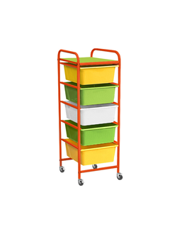 СТЕЛЛАЖНАЯ ВЫДВИЖНАЯ СИСТЕМА ХРАНЕНИЯ 1 - 5 КОНТЕЙНЕРОВ