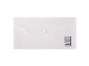 Папка-конверт с кнопкой МАЛОГО ФОРМАТА (250х135 мм), матовая прозрачная, 0,18 мм, BRAUBERG, 227316