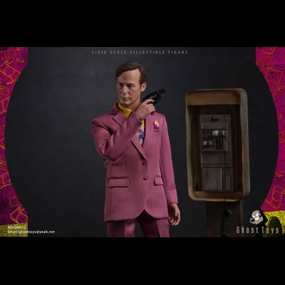 Сол Гудмэн ("Во все тяжкие", "Лучше звоните Солу", Breaking Bad, Better Call Saul) - Коллекционная ФИГУРКА 1/6 Better Call Saul (GH-012) - Ghost toys