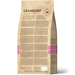 Grandorf (Грандорф): сухой корм для котят Ягненок с индейкой,  2 кг