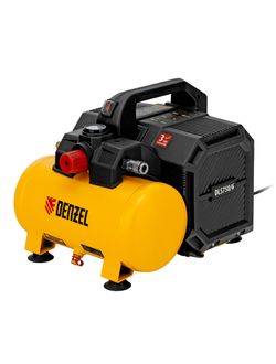 Компрессор  DLS750/6 безмасляный малошумный 750 Вт, 140 л/мин,ресивер 6 л Denzel