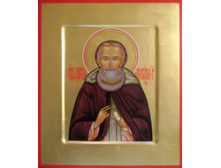 Димитрий Прилуцкий, Вологодский, Святой преподобный, игумен. Рукописная икона.