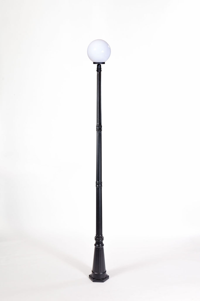 Садово-парковые светильники шар GLOBO L (на опоре h-177см)