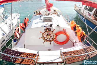 Утренняя рыбалка на яхте