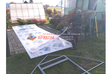 Теплицы и сотовый поликарбонат в Перми от Ариком