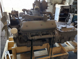 Двигатель ЯМЗ 236НЕ2-1000019 с КПП и сцеплением