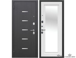 Гарда 7.5 серебро зеркало белый ясень