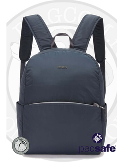 Рюкзак Pacsafe Stylesafe Navy вид спереди