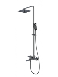 Тропический душ и смеситель с одной ручкой