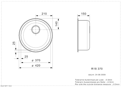 Мойка Reginox R18 370 OKG lux
