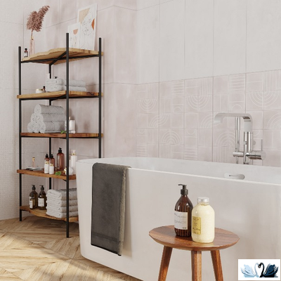 Плитка настенная Gracia Ceramica Sweety pink wall 25 х 60 см розовый рельеф