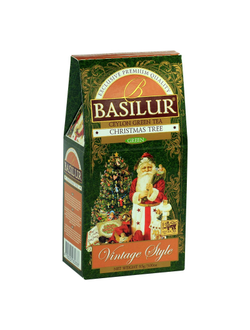 Чай Basilur ВИНТАЖ Рождественская ель, CHRISTMAS TREE 85гx24