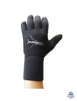 Перчатки неопреновые 5мм Marlin COMFORT У/У р.L