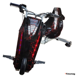 Электроскутер Дрифт Карт Drift-Trike (DRIFT CAR) MINIPRO T01 Pro Красная молния