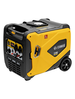 Генератор инверторный GS-5500iSE, 5,5 кВт, 230 В, закрытый корпус,электростартер Denzel