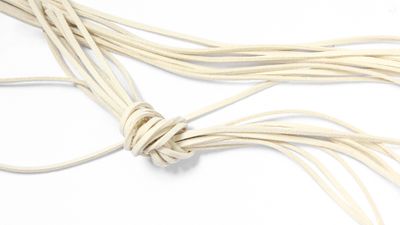 Шнур плоский, искусственная замша, отрез 1 метр, цвет - № 4