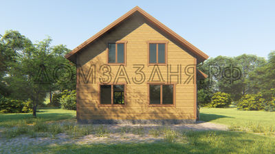 Коттедж 9,6x8,6