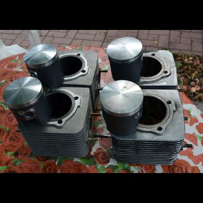 Керамическое покрытие цилиндров и сульфидо-молибденовое покрытие поршней на "Буран"